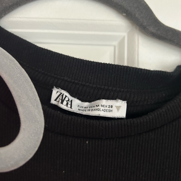 ZARA Ruffle Ribbed Shirts *BUNDLE* - Picture 2 of 3